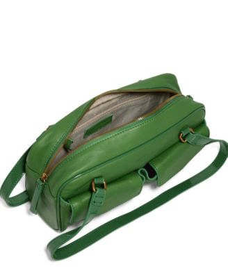 Pocket shoulder Accent Bag／コーデュラカーキ American Leather Co. Women's Aspen Multi Pocket Shoulder Bag - Macy's