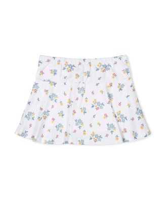 Toddler Girls' Organic Printed Knit Skirt