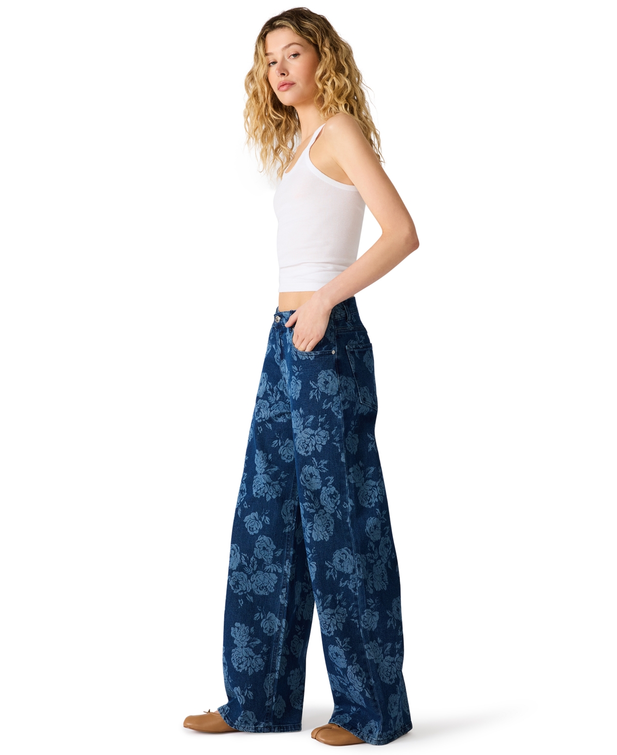 Steve Madden Women's Jaxon Straight Jeans