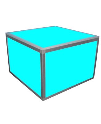 Lumo Stage Acrylic Platform Riser, 24x24x16" High Section