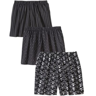 Men's Woven Boxers 3-Pack