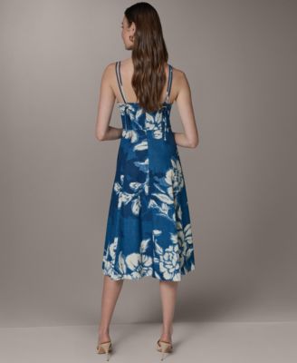 white dress with short sleeves White Short Sleeves Mandarin Collar Solid Knee Length Dress For Casual main image 0