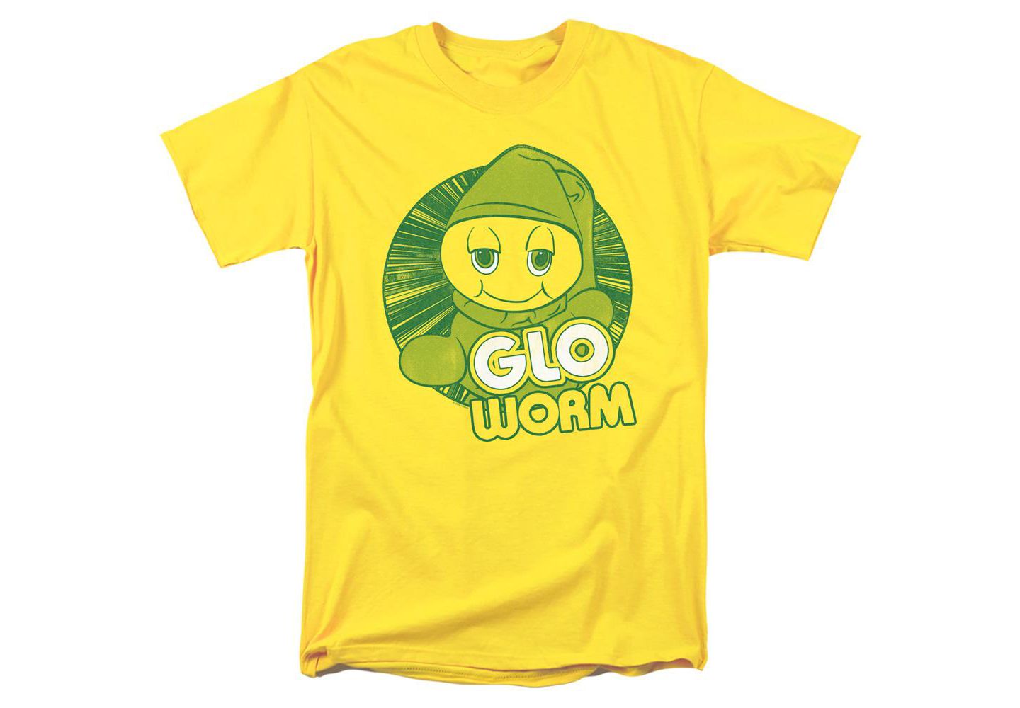 Мужская футболка Hasbro+ + Glo Worm Logo with Glo Worm, цвет: Тёмно-синий — фото 1