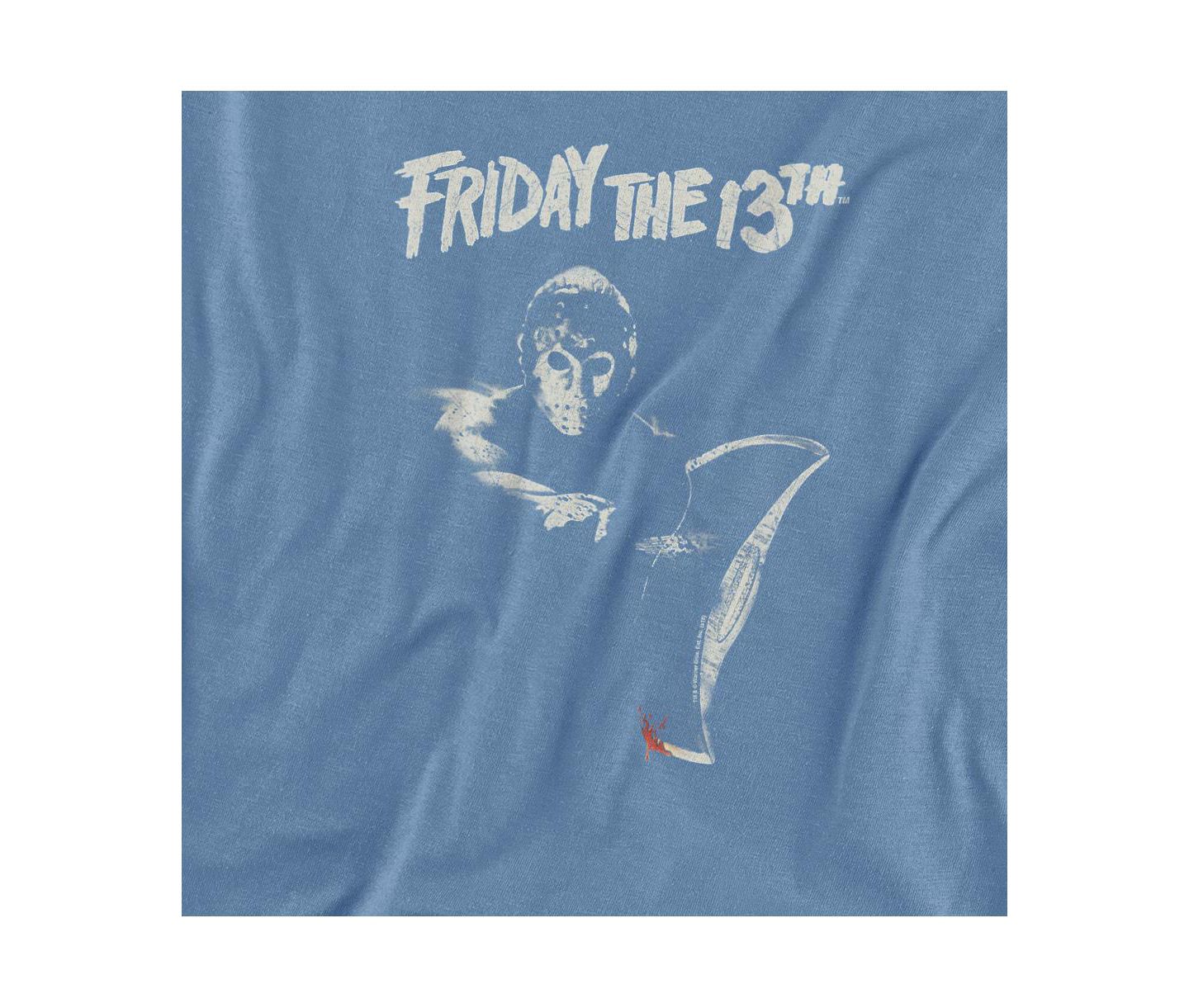 Мужская футболка Friday The 13th Ax, цвет: Синий — фото 2
