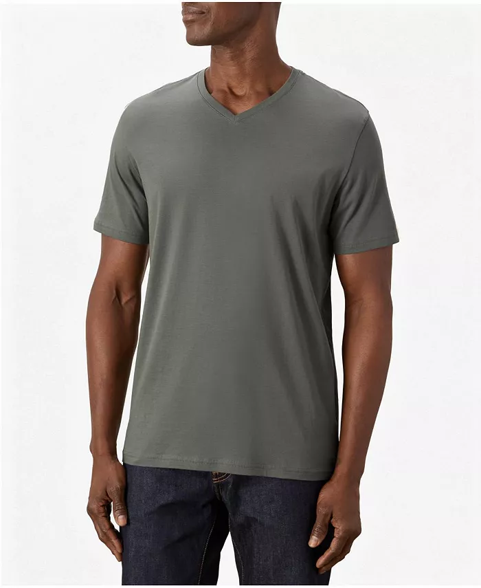 Men's Organic Cotton Essential V-Neck Tee - thumbnail 6