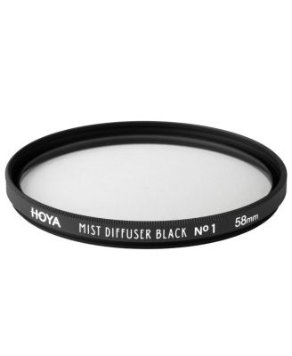 58mm Mist Diffuser Black No. 1 Glass Filter