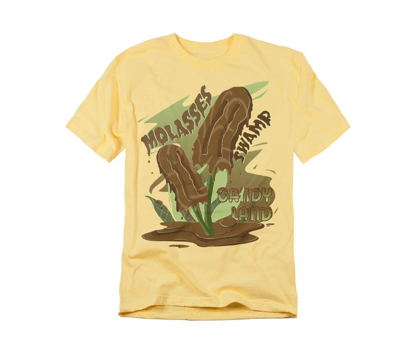 Мужская футболка Logovision Candy Land Melting Molasses Popsicle V2, цвет: Banana — фото 1