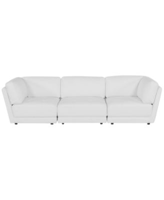 Versa 3-Piece Leather Sofa