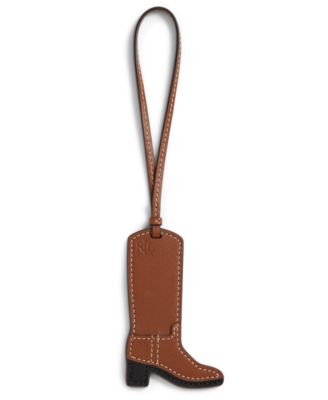 Leather Boot Bag Charm