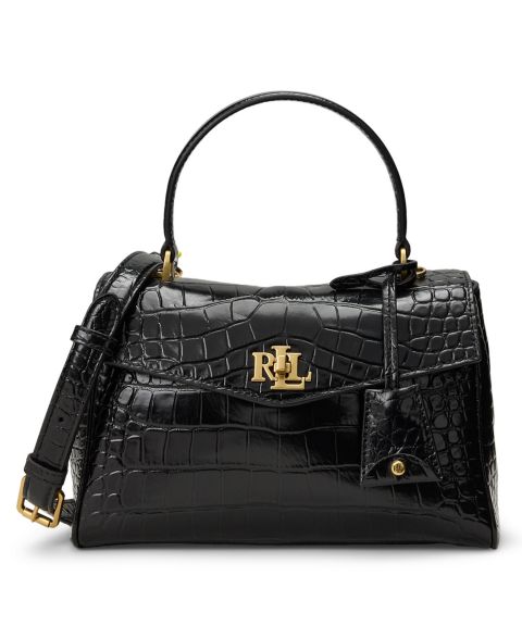 Женские сумки Lauren Ralph Lauren Farrah Embossed Small Soft Satchel Handbag