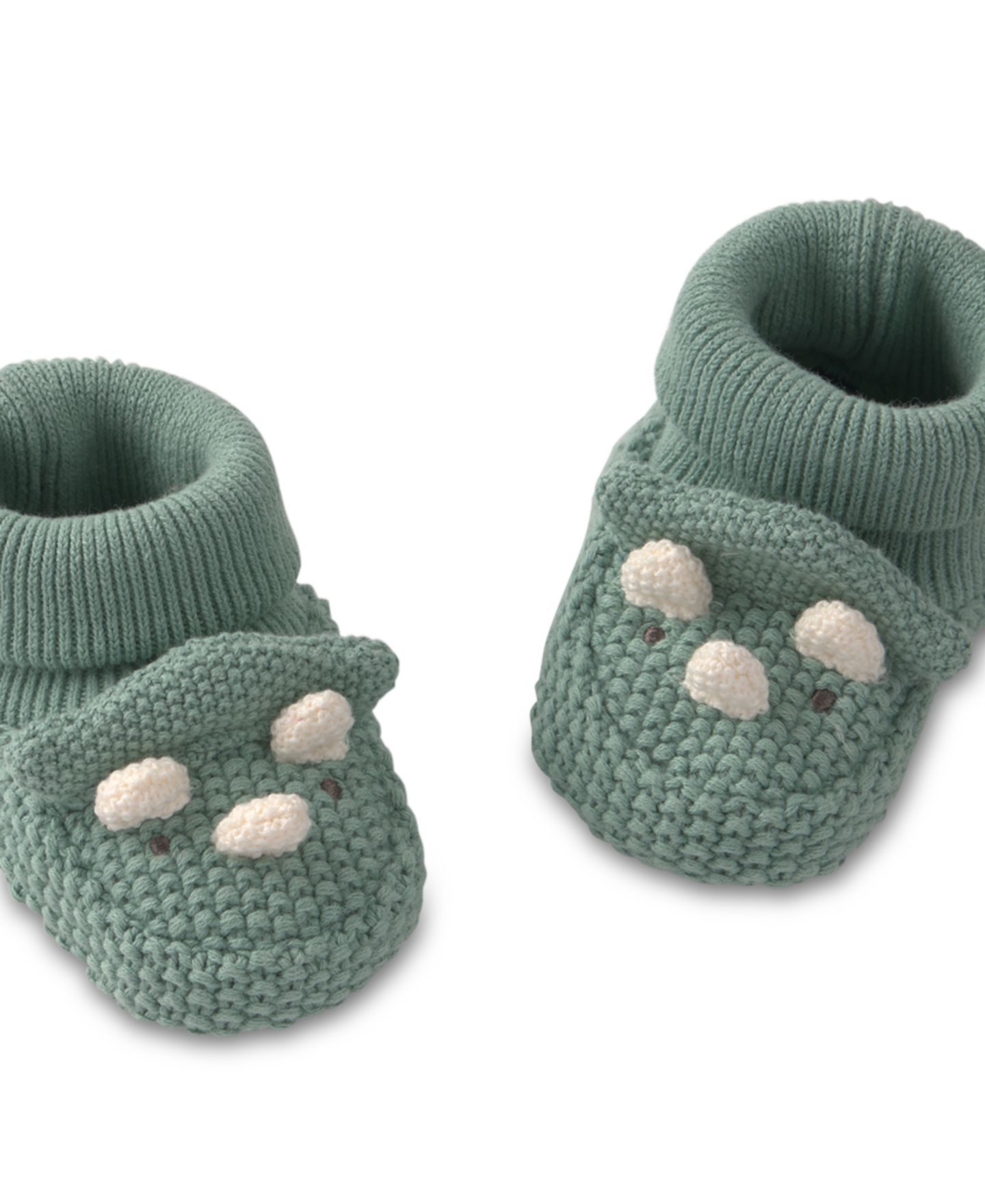Ботинки Carter's Dinosaur Booties для мальчиков-малышей, цвет: Зелёный — фото 2