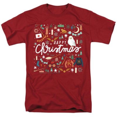 Men's Happy Christmas, Hedwig, Golden Snitch T Shirt