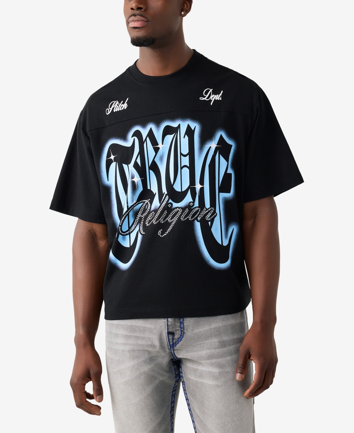 True Religion Men's Short-Sleeve T-Shirt