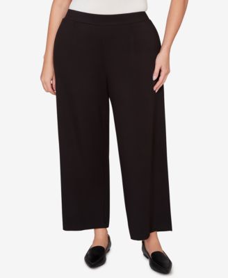 Plus Size Seville Seville Wide-Leg Ankle Pants