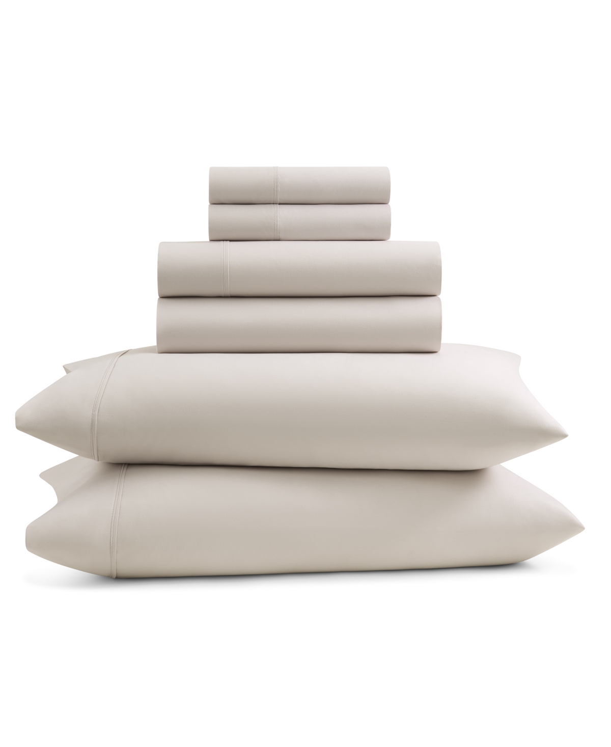 Gaiam Cooling Brushed Microfiber 4-piece Sheet Set, Twin In Sand