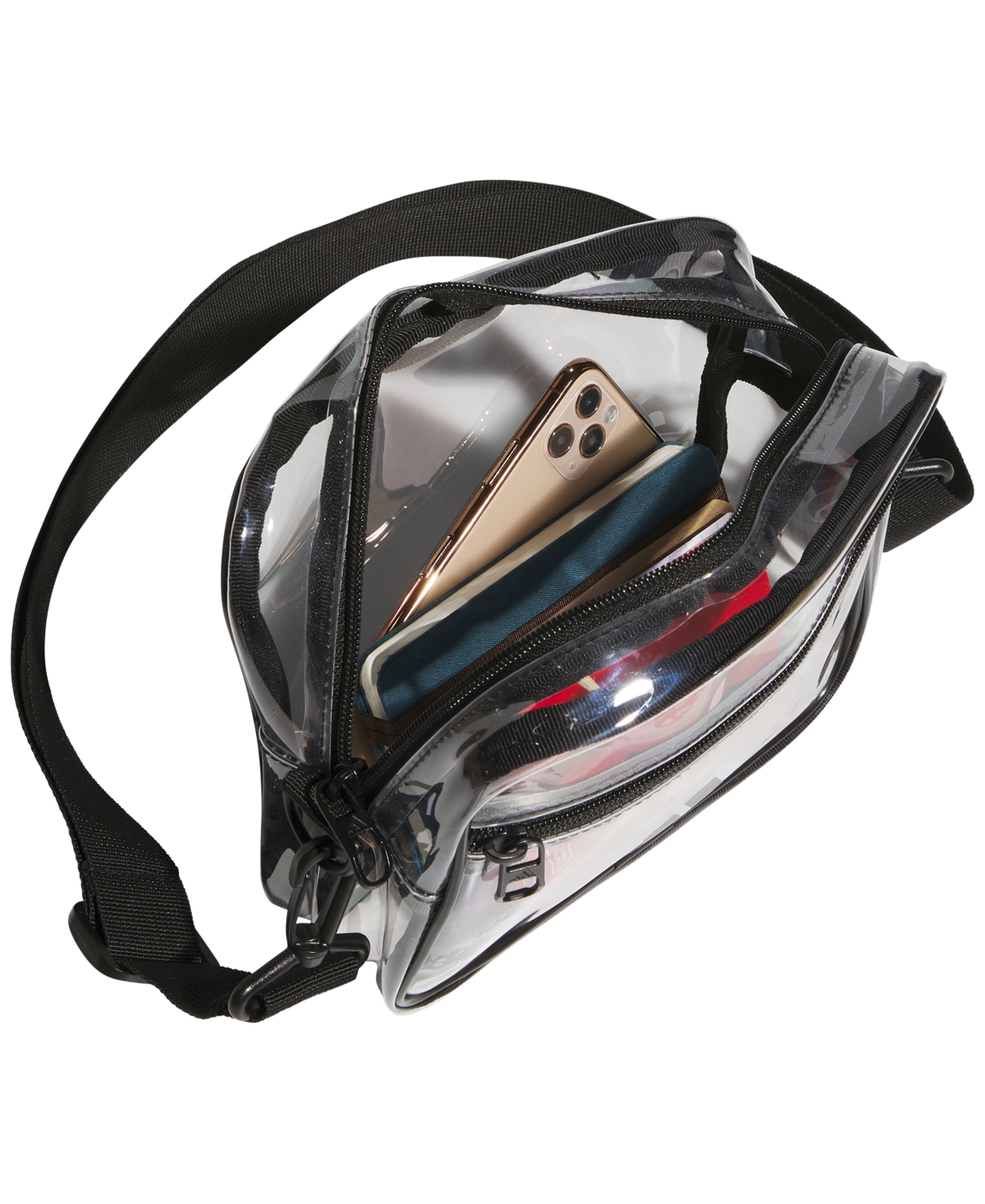 adidas Men's Zip-Up Crossbody Bag