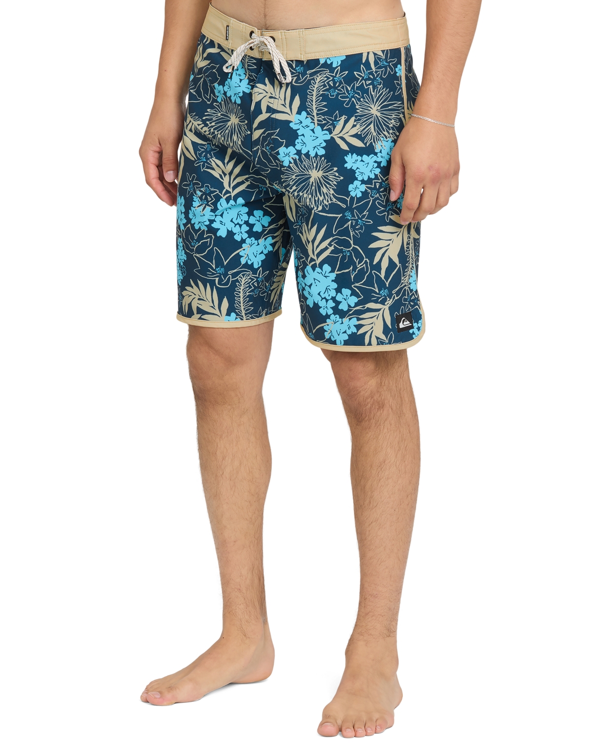 Quiksilver Men's Jetty Bloom Printed Swim Shorts