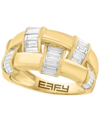 Diamond Ring (1-1/5 ct. t.w.) in 14k Yellow Gold