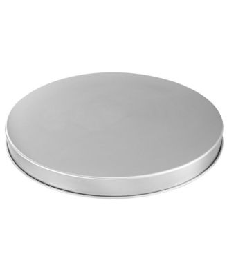 Fire Pit Spark Screen Cover 27 in Round Stainless Steel Easy Open Lid