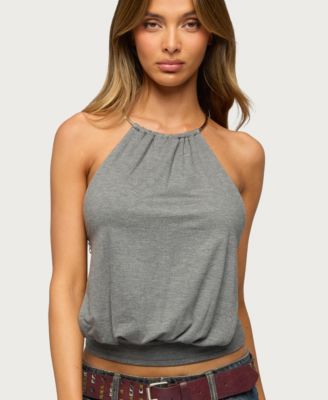 Women's Damarey Chain Backless Halter Top
