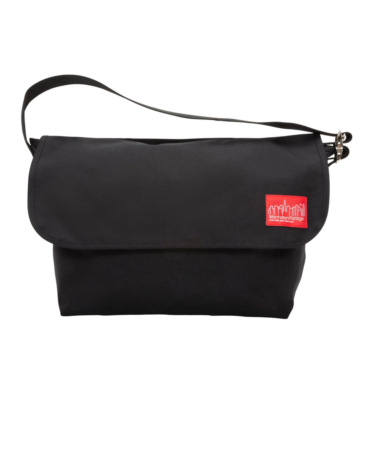 Сумка Manhattan Portage Large Vintage Messenger, цвет: Чёрный — фото 1