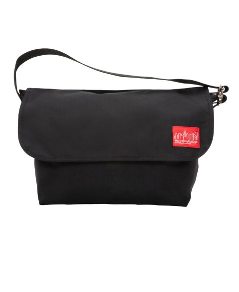 Сумка Manhattan Portage Large Vintage Messenger, цвет: Чёрный