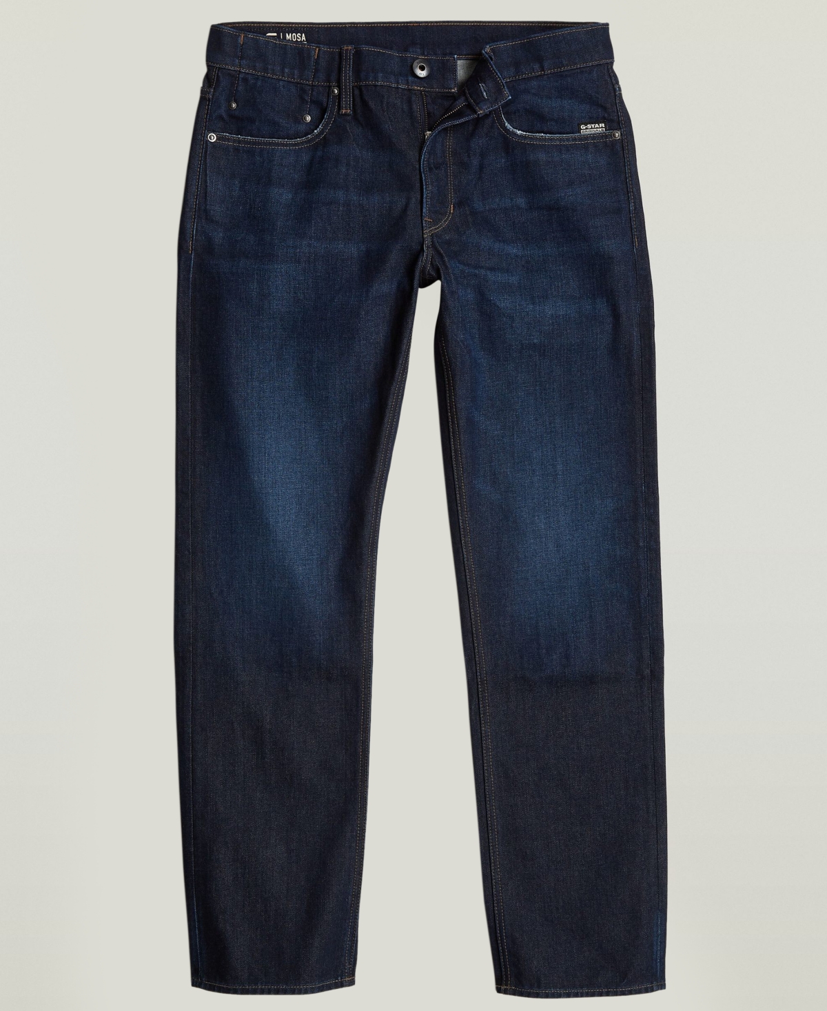 G-Star Raw Men's Mosa Sitting Mid-Waist Straight-Leg Jeans