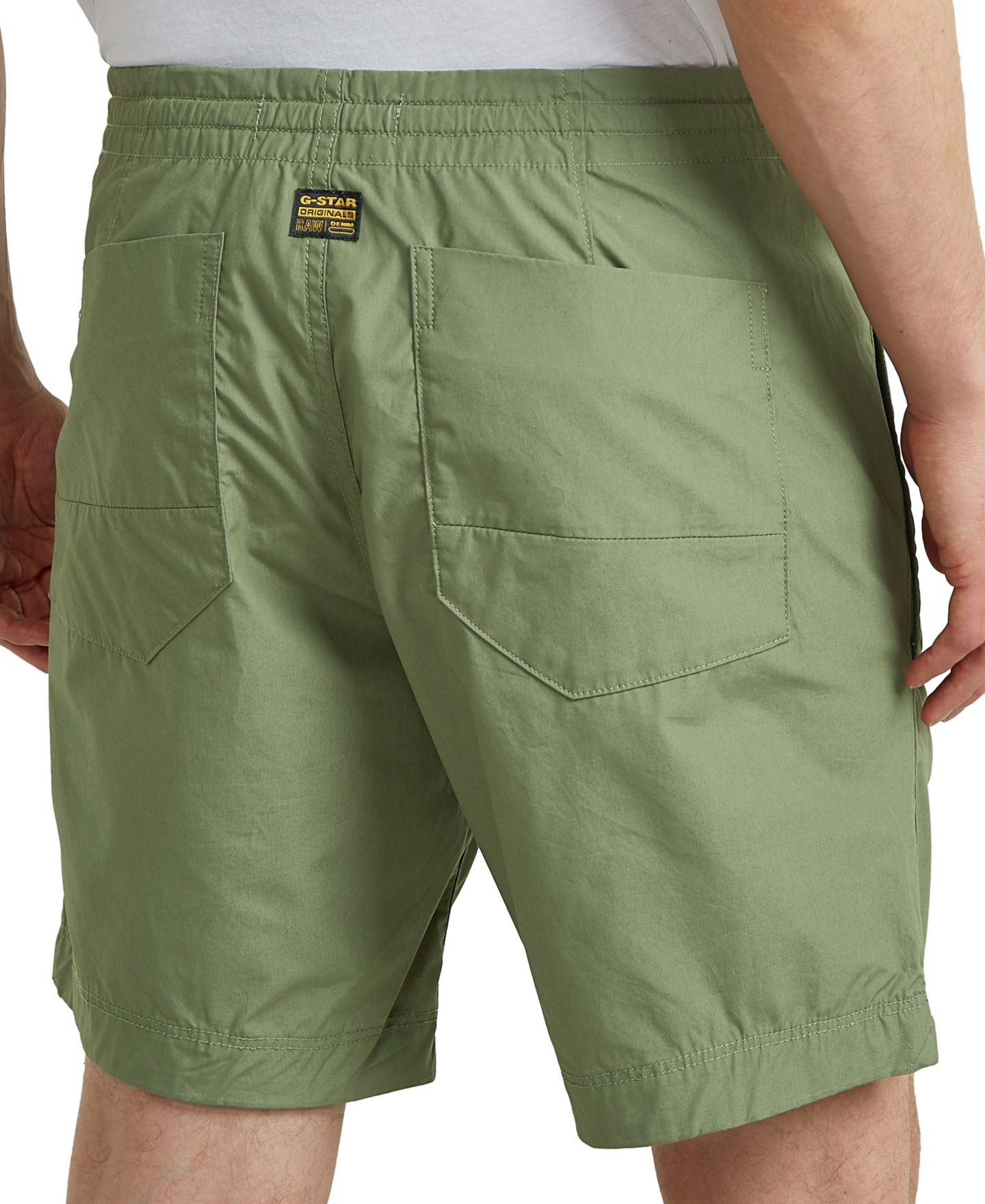 Мужские шорты G-Star Raw Trainer Chino, цвет: Зелёный — фото 4