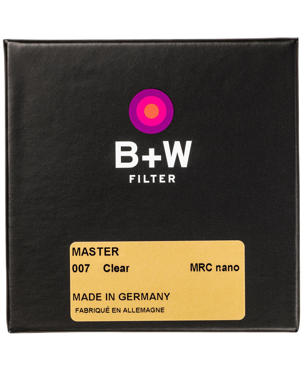 B + W 49mm Master 007M Clear Mrc Nano Filter
