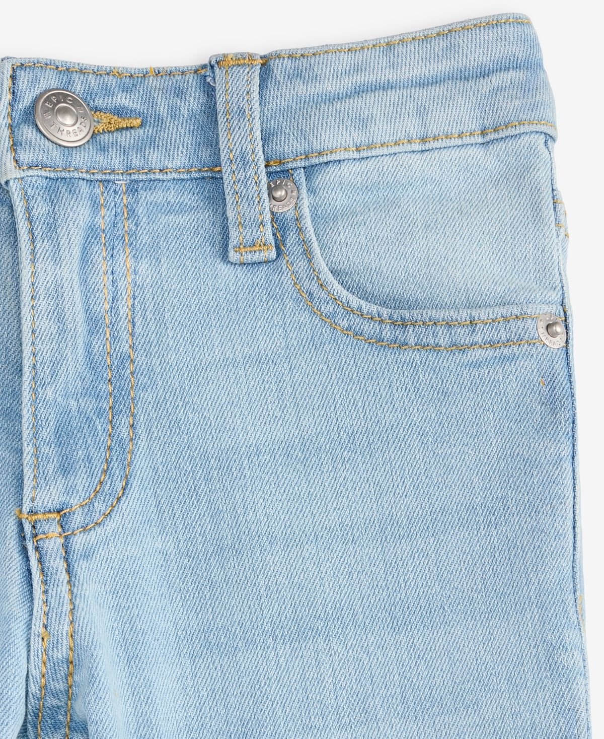Epic Threads Girls' Xs-xl Flared-Leg Sailor-Wash Jeans, Macy's Exclusive