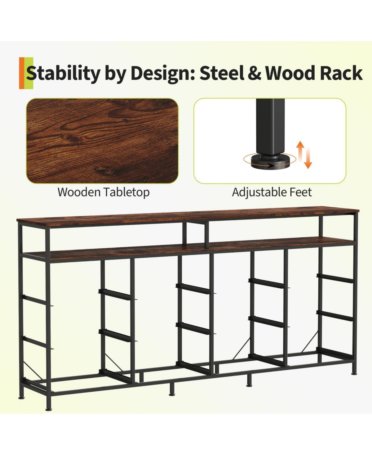 gaomon 63" Dresser with 12 Drawers, Tv Stand for 55-70 Inch Tv, Fabric Dresser for Living Room, Long Chest of Drawers with Open Shelves