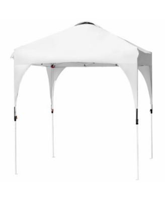 6.6 ft Pop Up Canopy Tent with Height Adjustment and Bag