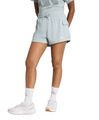 Women's The Essentials Logo French Terry Cargo Shorts