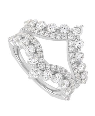 IGI Certified Lab Grown Diamond Ring Guard (2 ct. t.w.) in 14k White or Yellow Gold