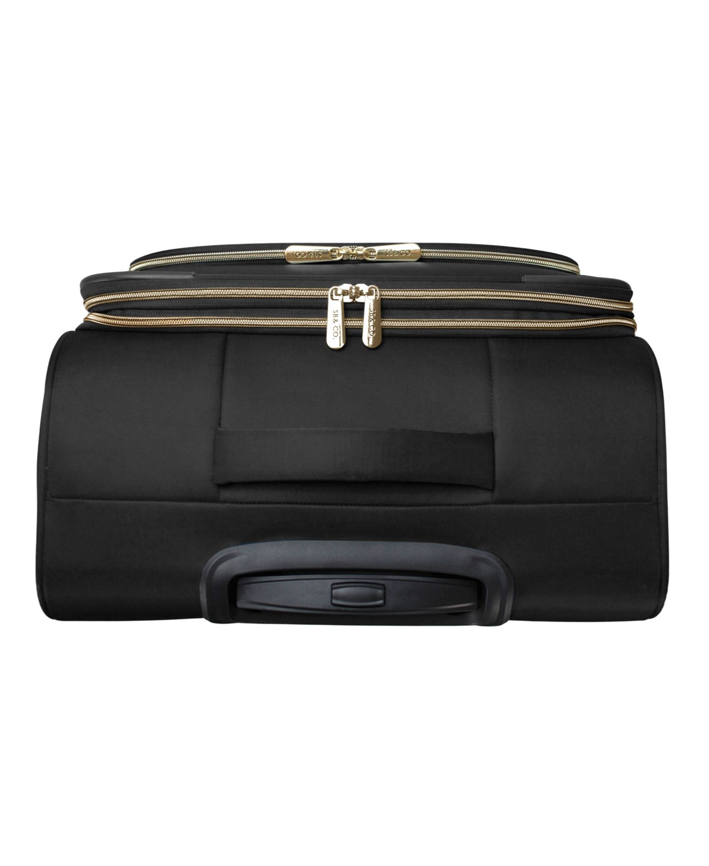 Чемоданы STELLA BLANC Sloane 3-Piece Softside Expandable Spinner Luggage Set, цвет: Чёрный — фото 5