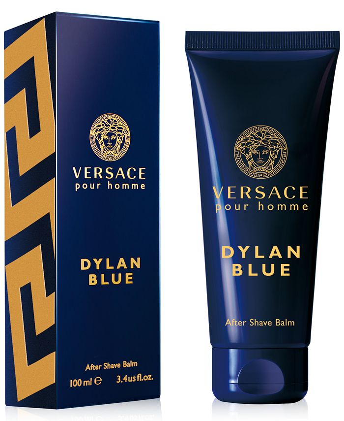 Versace Men's Pour Homme Dylan Blue After Shave Balm, 3.4 oz - Macy's