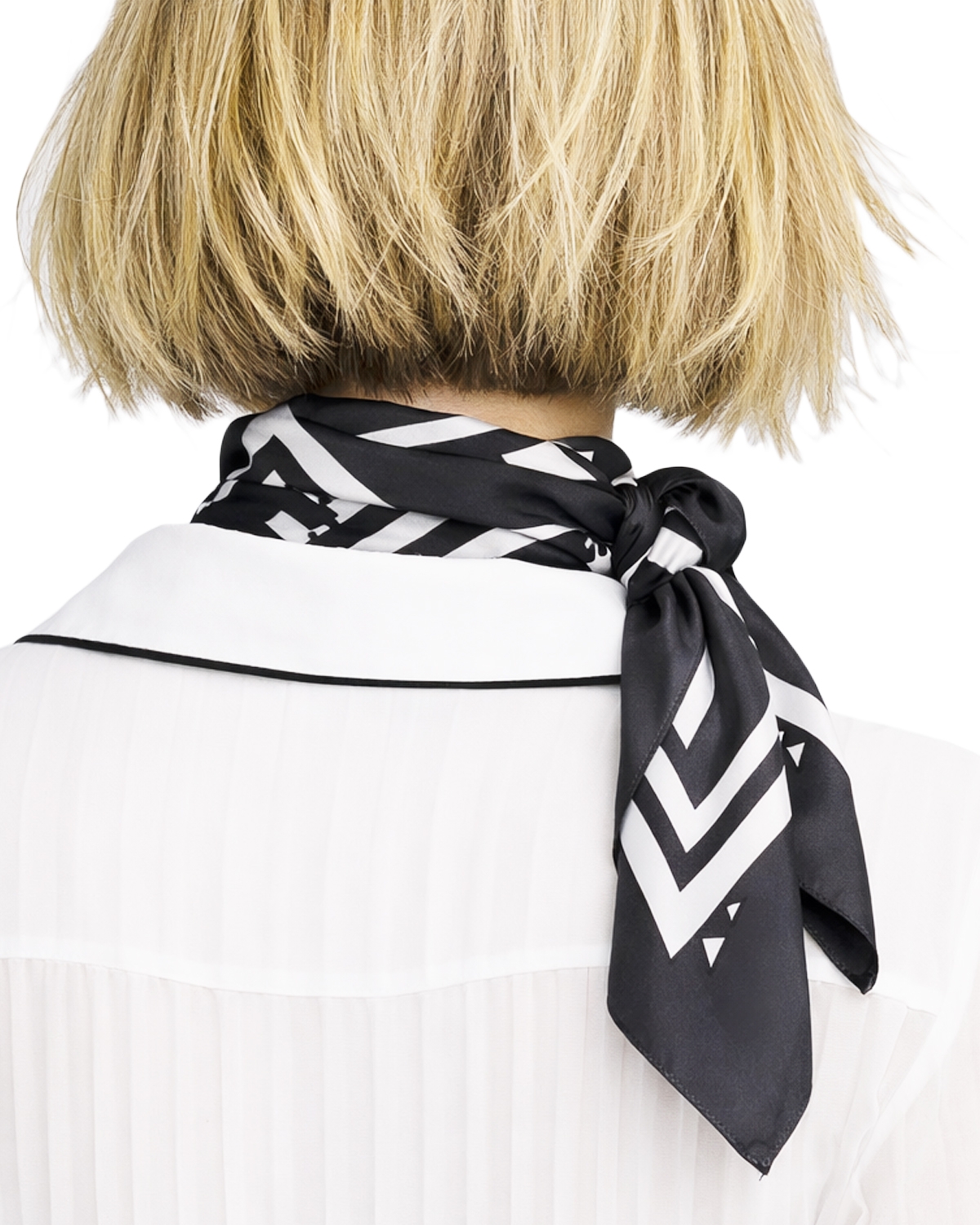 Elle Collection Women's Printed Satin Scarf