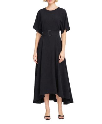 Women's Belted Midi Dress
