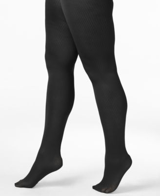 Collant Retina Berkshire Per Donna, Taglie Forti 3X-4X, Colore Nero, 91% Nylon