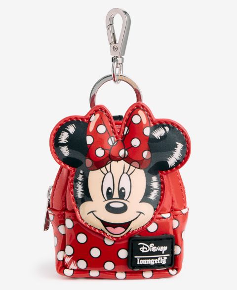 Женский брелок Loungefly Disney Macy's Minnie Mouse Balloon Mini Backpack Bag Charm
