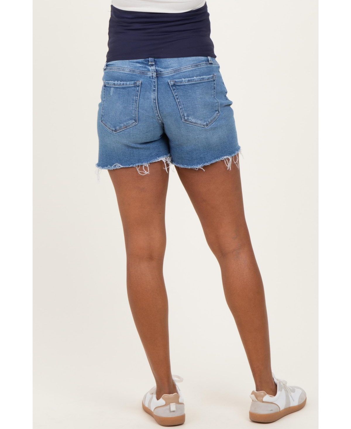 Blue Distressed Raw