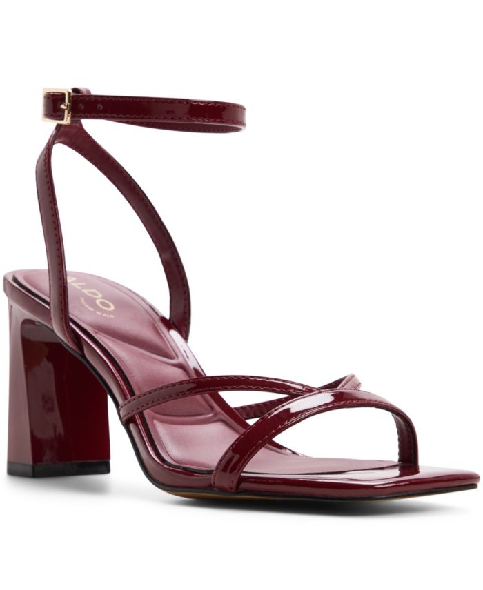 Aldo Womens Stellare Square Toe Dress Sandals