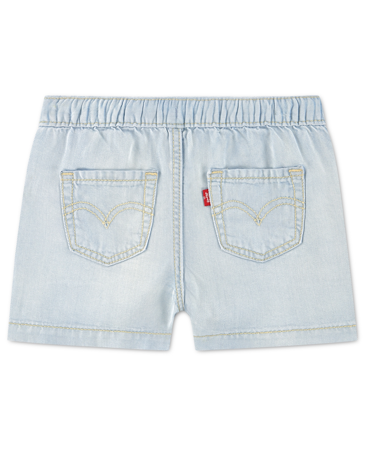 Levi's Girls' Toddler 2T-5T Denim Parachute Shorts