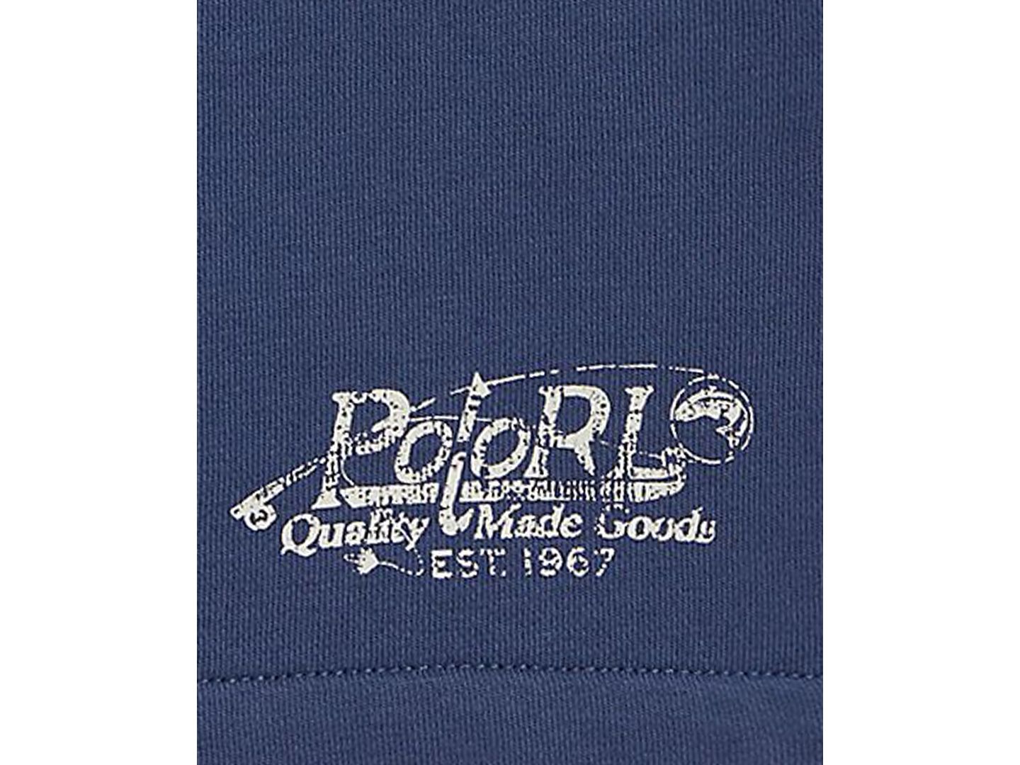 Шорты Polo Ralph Lauren Logo French Terry Shorts для мальчиков, цвет: Ягодный — фото 5