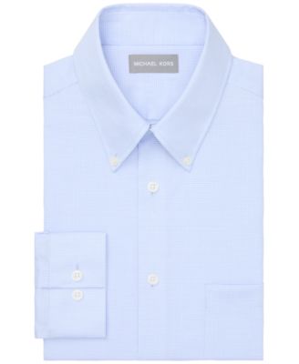 macys michael kors mens dress shirts Michael Kors Men's Regular Fit Comfort Stretch Dress Shirt - Light Orange