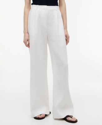 Women's Cotton Wide-Leg Pants
