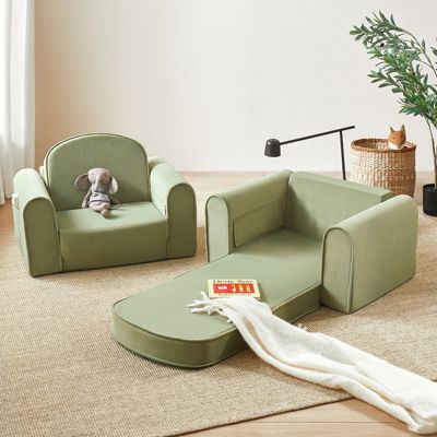 GentleSnug Kid Chair and Foldable Sofa 2-in-1