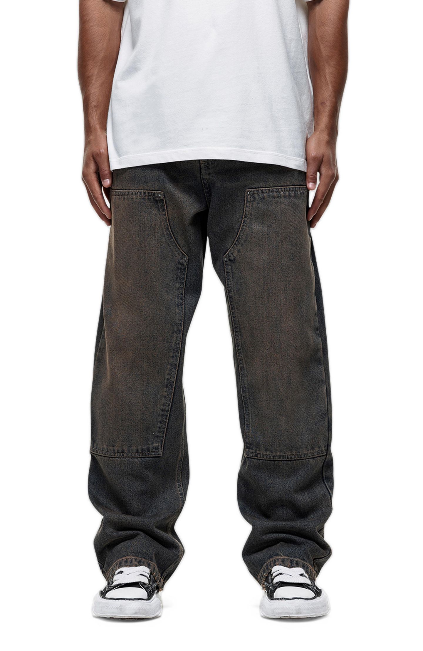 Мужские джинсы Good For Nothing Traipes Blue Washed Baggy Denim Jeans, цвет: Синий — фото 1