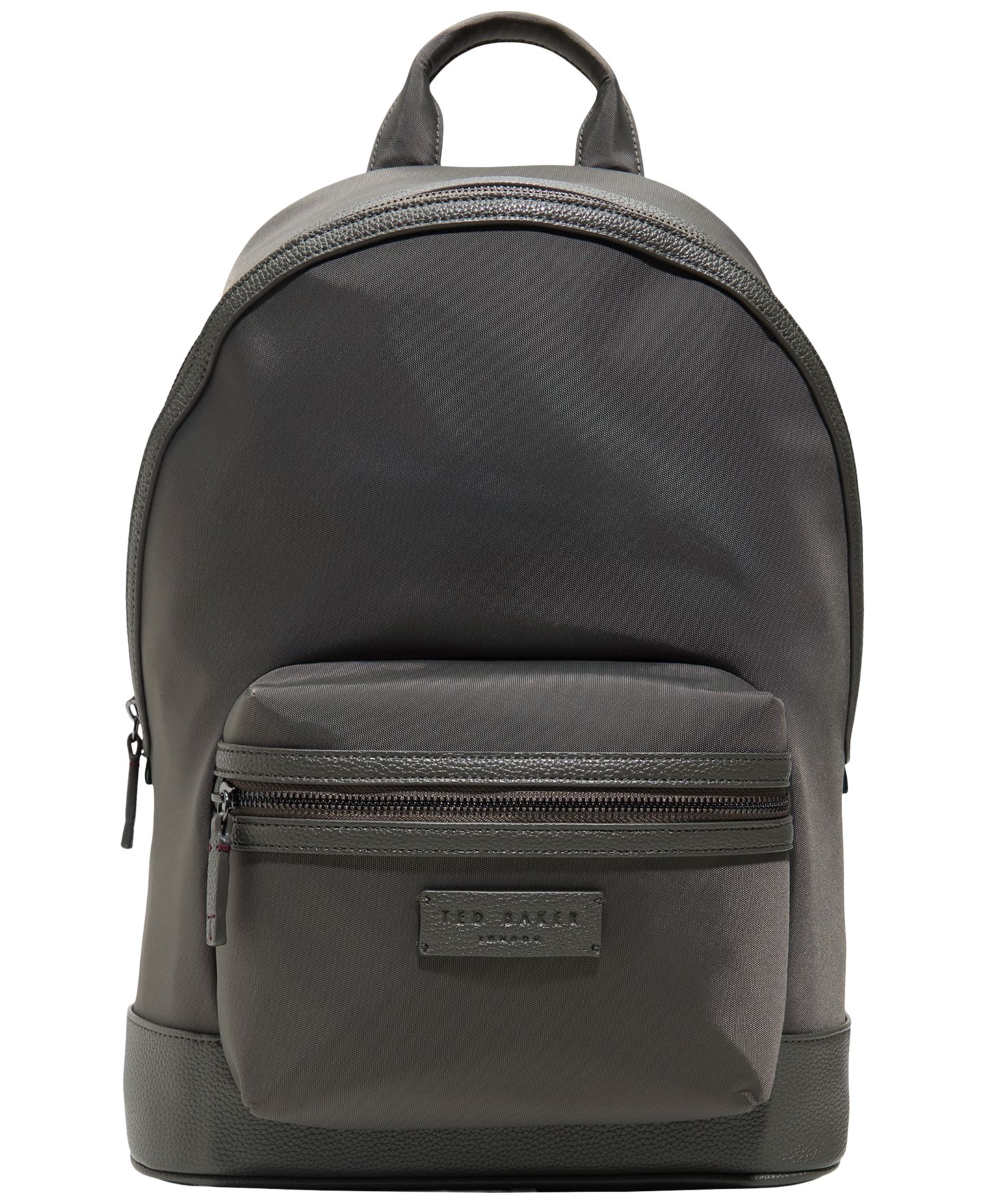Рюкзак Ted Baker Patrick Zipper, цвет: Серый — фото 1