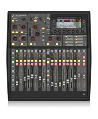 X32 PRODUCER 40-Input, 25-Bus Rack-Mountable Digital Mixing Console with 16 Programmable MIDAS Preamps, 17 MFaders, 32-Channel Audio